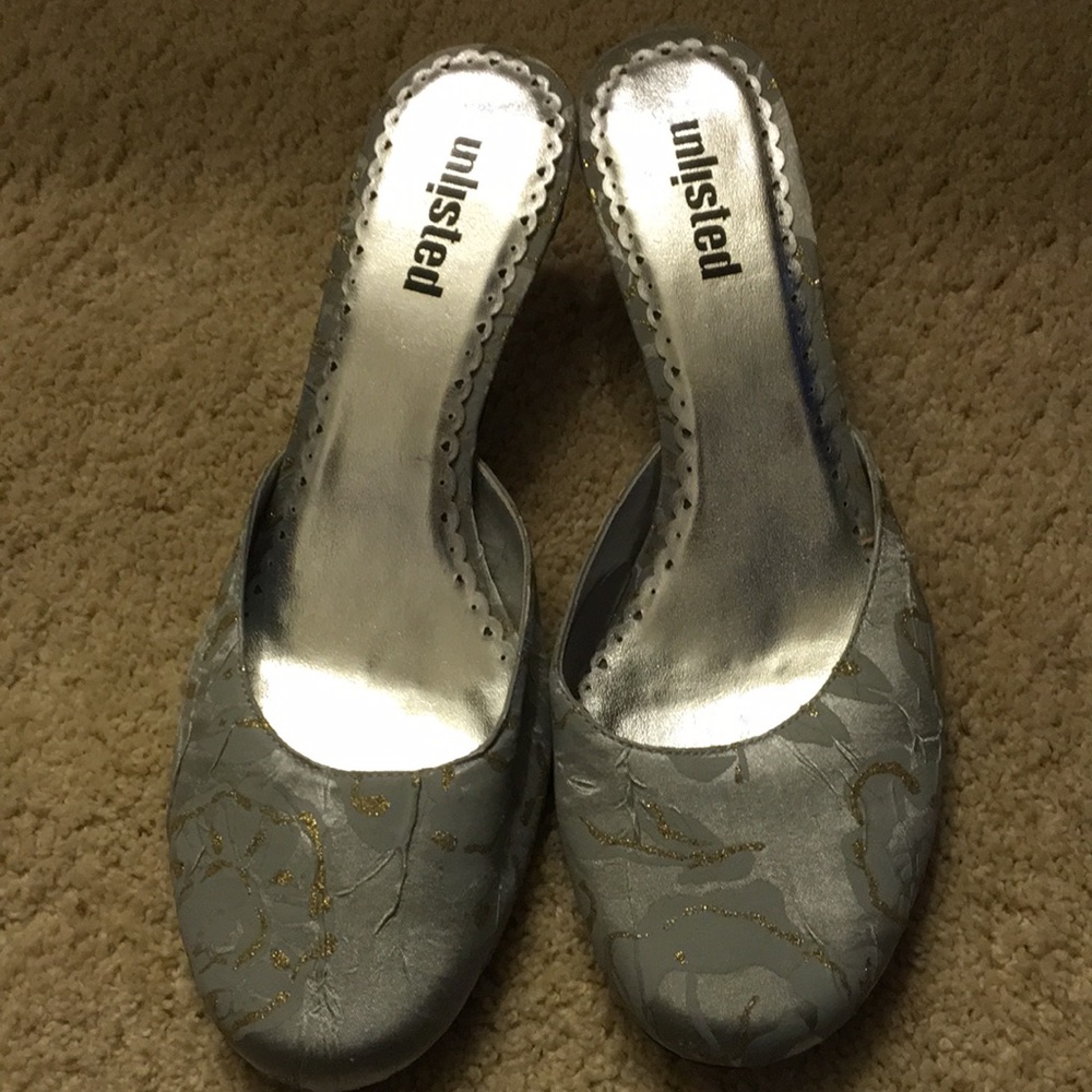 Unlisted Slip on heels size 7.5 NWOT